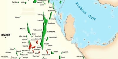 Karta манифа u Saudijskoj Arabiji