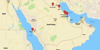 Karta Saudijskoj Arabiji, Al-khobar